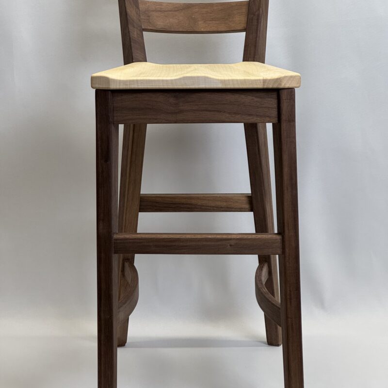 Junior Chair - Walnut Frame Sycamore Seat - Image 6