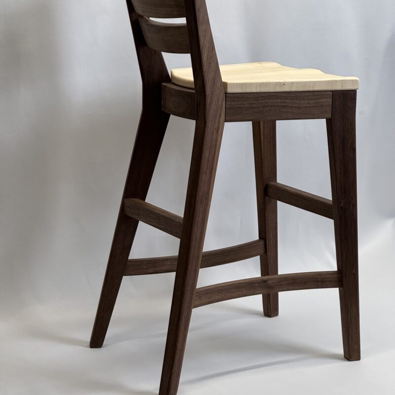 Junior Chair - Walnut Frame Sycamore Seat - Image 7