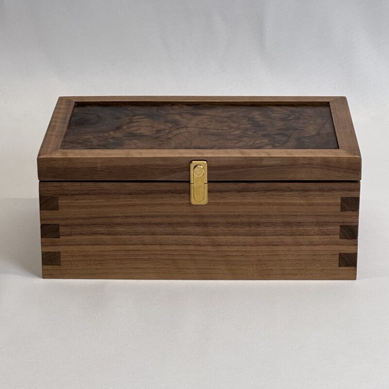 Walnut Chess Box