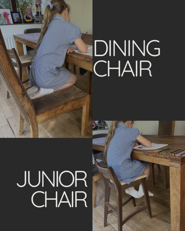 Nexus Junior Chair - Walnut - Image 5