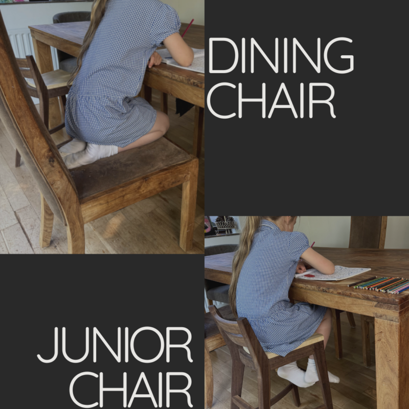 Junior Chair - Oak Frame Oak Seat - Image 2
